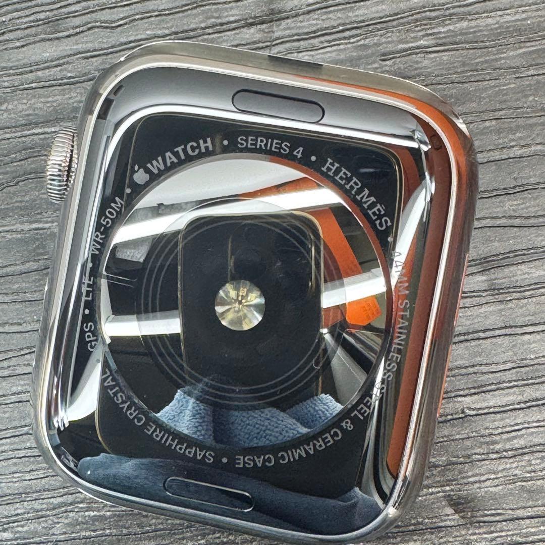 2909 極美品　Apple Watch エルメス　シリーズ4 シルバー