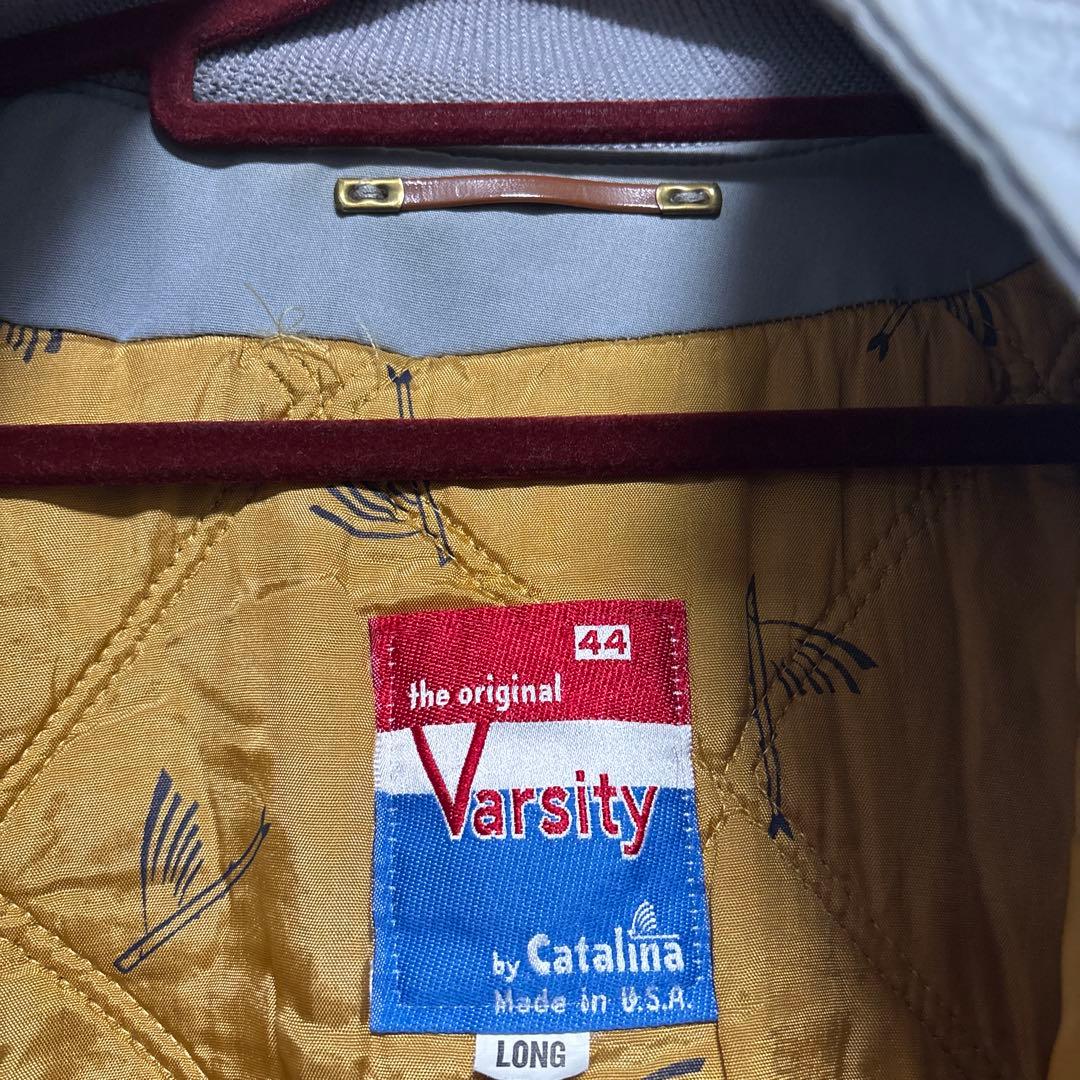 だ*吉様 70s Varsity by Catalina グレー ジャケット サ
