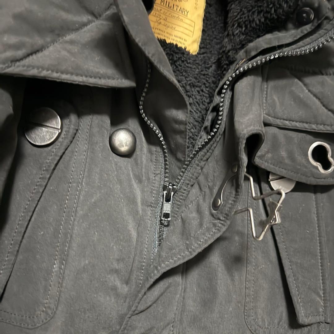 【SLY/スライ】N3B ミリタリージャケット　黒　M