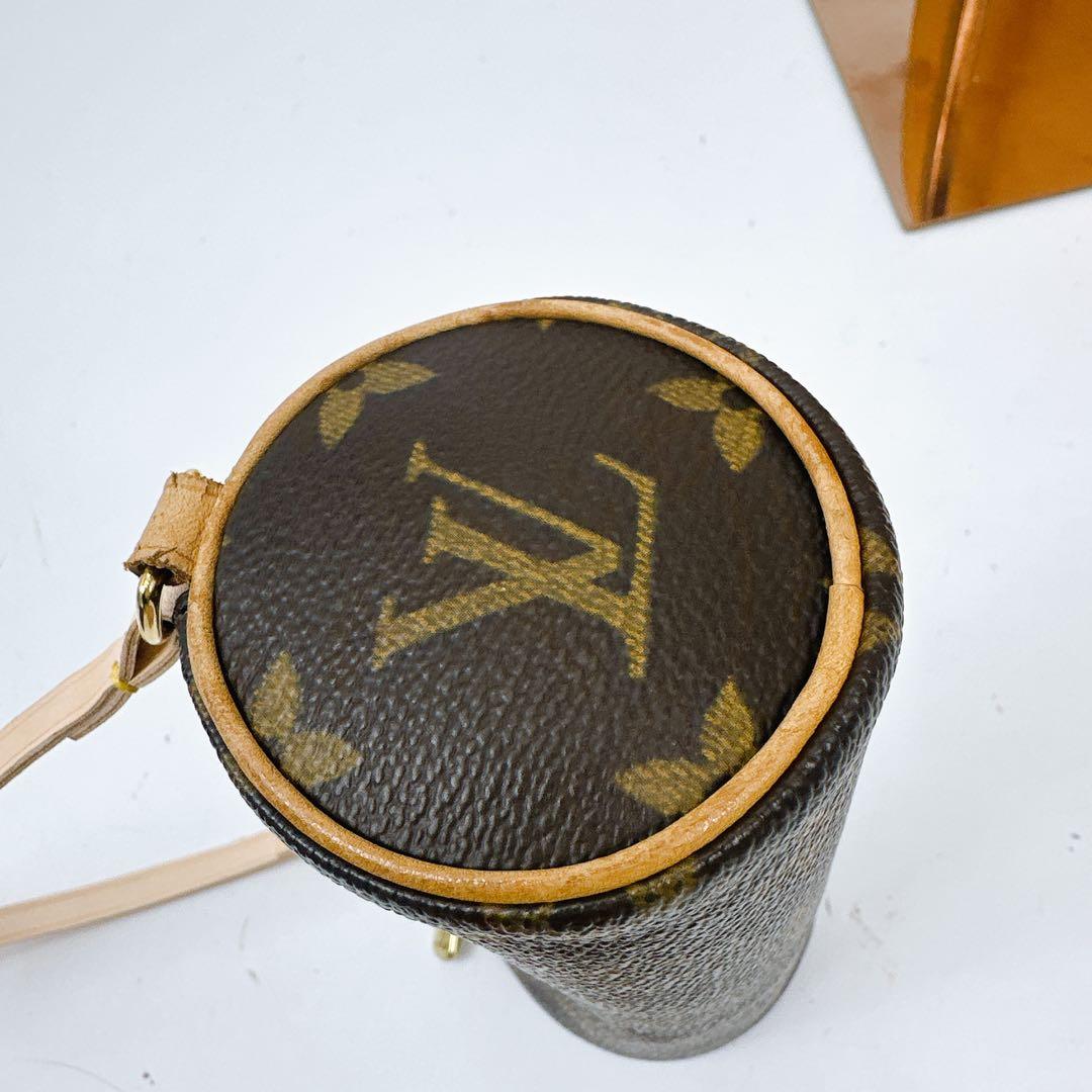 美品　ルイヴィトン　モノグラム　新型　パピヨンポーチ　ストラップ補修品