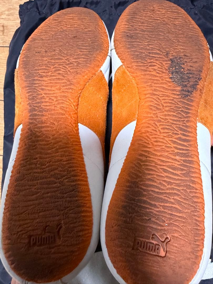 JIL SANDER x PUMA ホワイト オレンジ　スニーカー