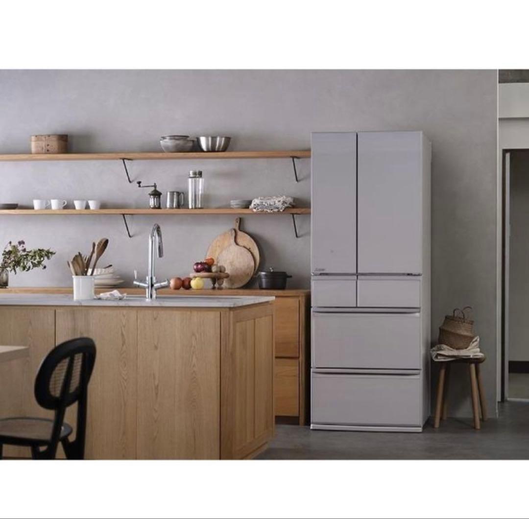 三菱MZシリーズ 6ドア冷蔵庫540L グランドクレイベージュ2025年製