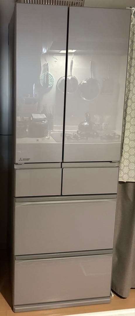 三菱MZシリーズ 6ドア冷蔵庫540L グランドクレイベージュ2025年製