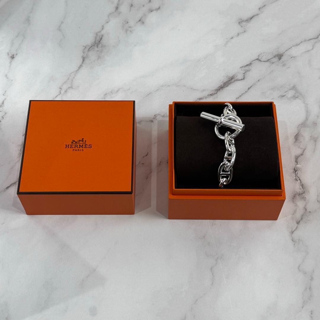 【新品】エルメス シェーヌダンクル ブレスレット TGM 13コマ Hermès