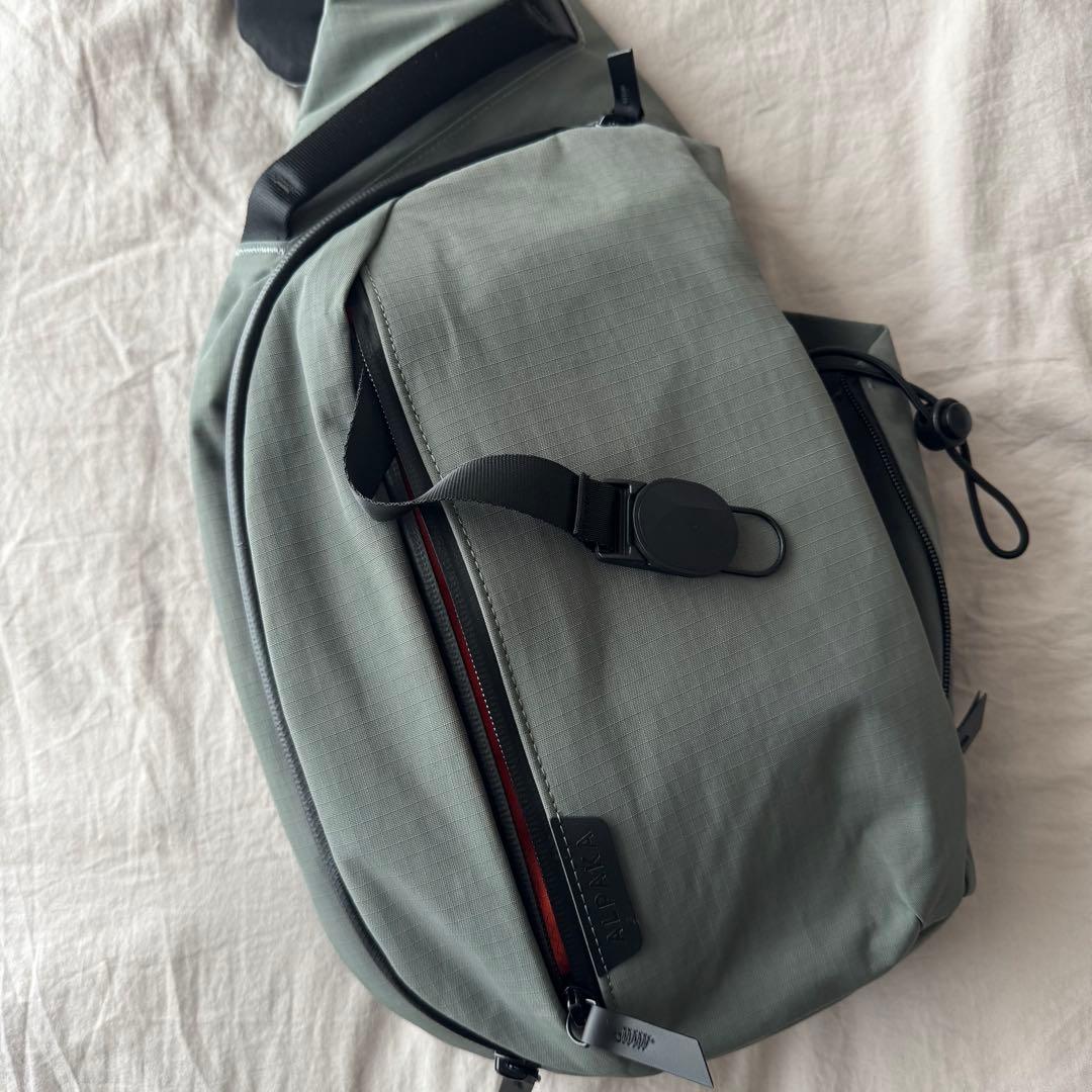 ALPAKA METROCROSSBODY GLAY 右肩掛け