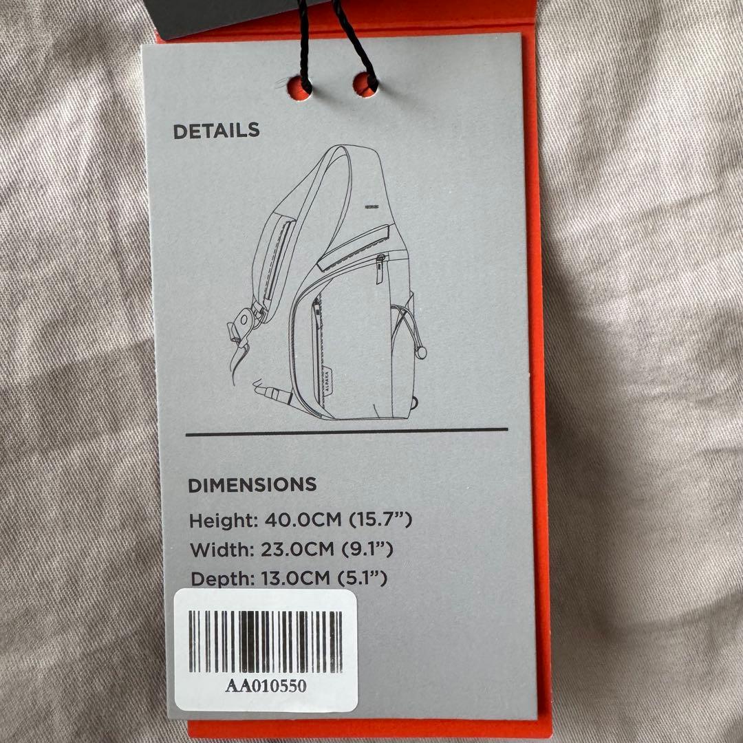 ALPAKA METROCROSSBODY GLAY 右肩掛け