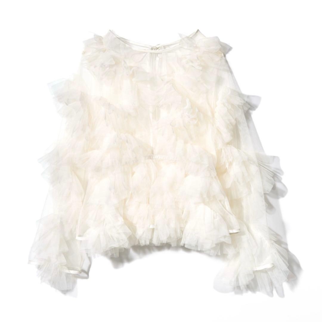 トップス tulle veil tops NOTRE emor