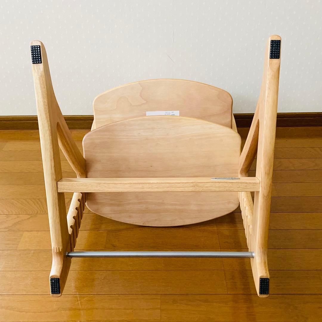 【美品】大和屋 すくすくチェアプラス yamatoya ナチュラル