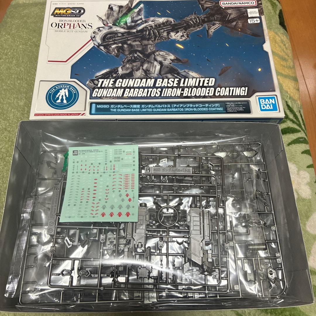 k*z様 MGSD ガンダムベース限定 ガンダムバルバトス アイアンブラッドコー