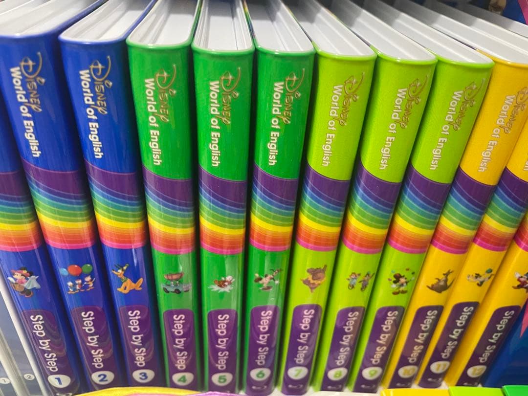 DWE ディズニー英語システム　メインプログラムフルセット　ほぼ未使用　520