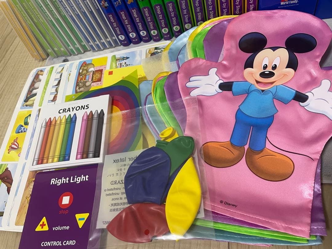 DWE ディズニー英語システム　メインプログラムフルセット　ほぼ未使用　520