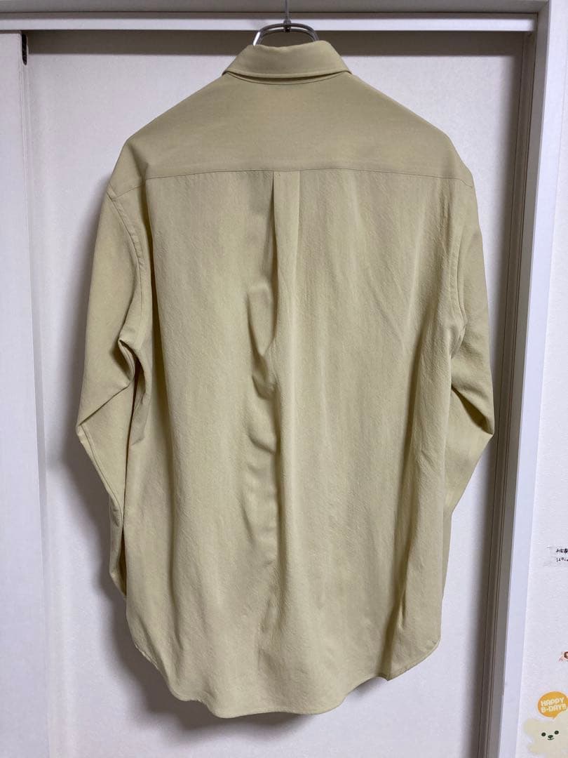 トップス AURALEE HARD TWIST WOOL VIYELLA SHIRT