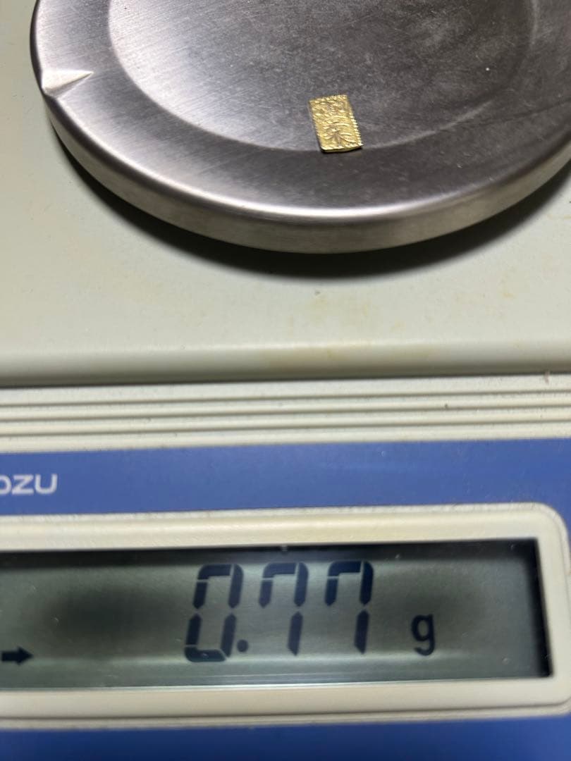 万延二朱金3枚セット 二朱金　判金　古銭　No102