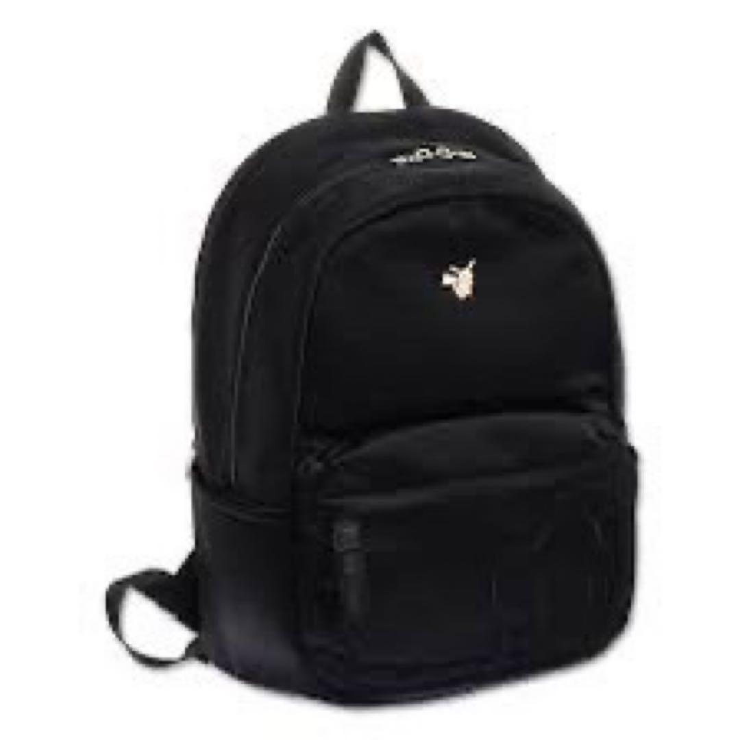 【新品未使用】 マリークヮント コラボ ピカチュウメタル リュック（ブラック）