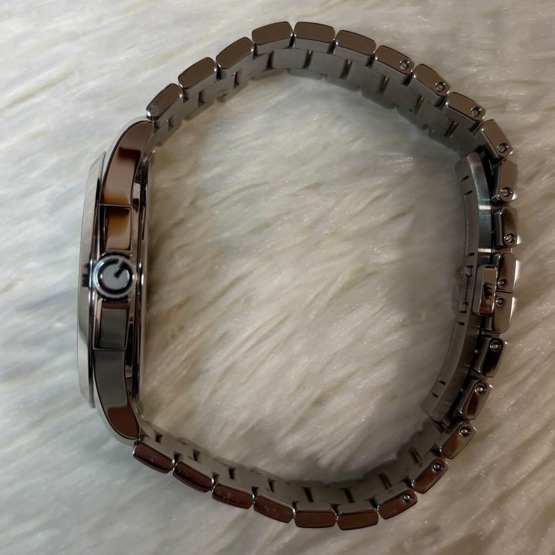 美品箱付 GUCCI Gタイムレス 126.4 デイト クォーツ メンズ 腕時計