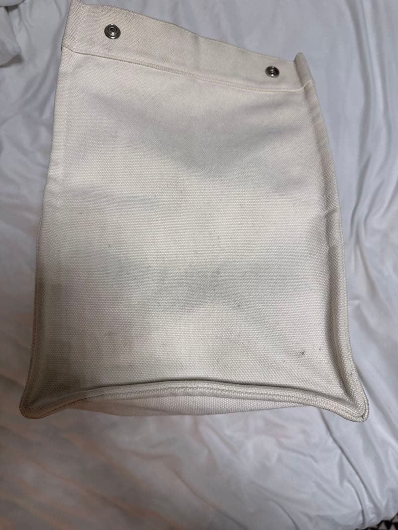 HERMES/トートバッグ/キャンバス/ベージュ/ボラボラGM/状態考慮