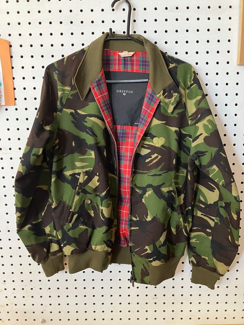 激レア！BARACUTA × GRIFFIN 迷彩ハリントンジャケット