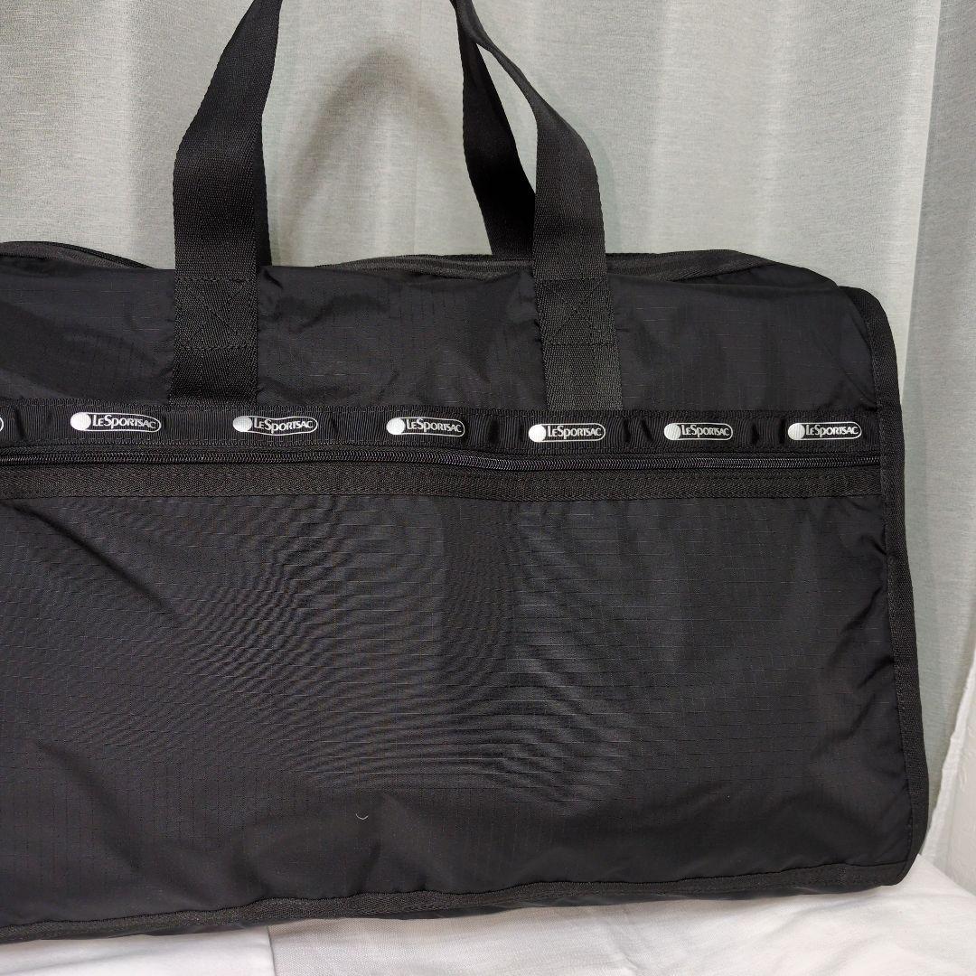 LeSportsac 2WAY ブラック ボストンバッグ レスポートサック
