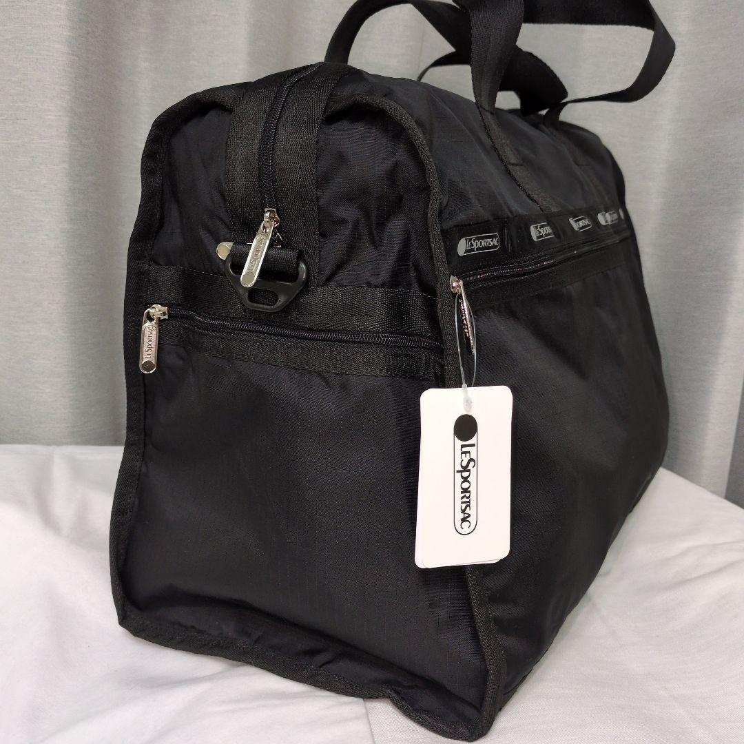 LeSportsac 2WAY ブラック ボストンバッグ レスポートサック