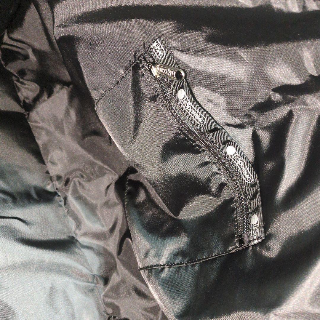 LeSportsac 2WAY ブラック ボストンバッグ レスポートサック