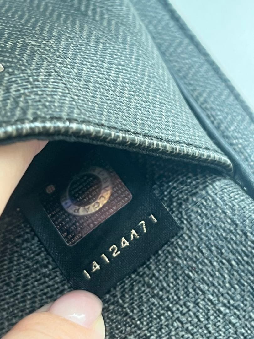 BVLGARI ブルガリ ウィークエンド ボディバッグ PVCレザー 斜め掛け