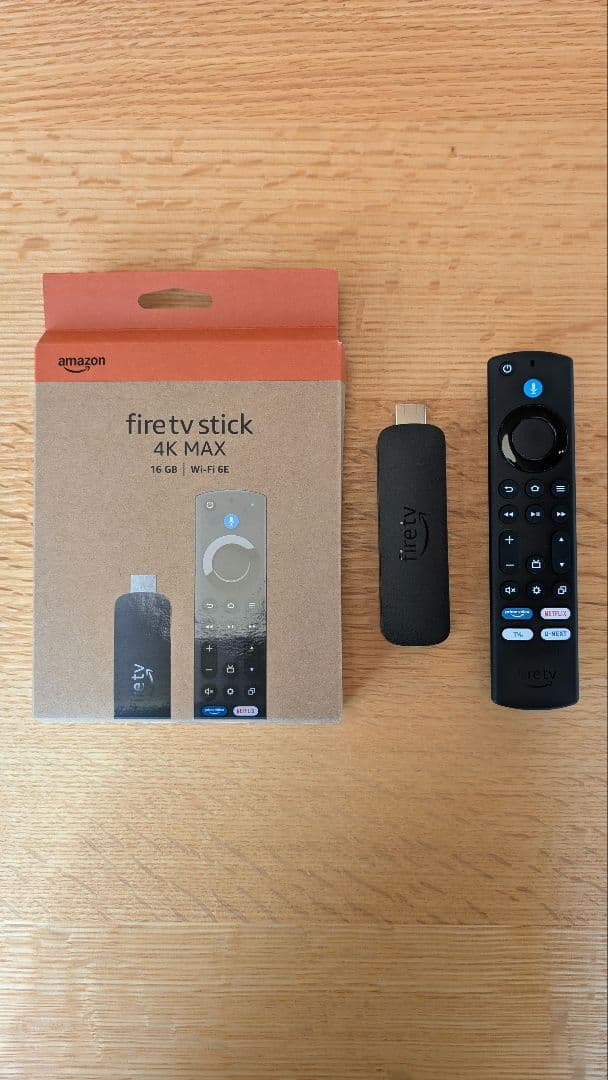【美品セット】FireTVStick 4K Max 第2世代＋有線LANアダプタ