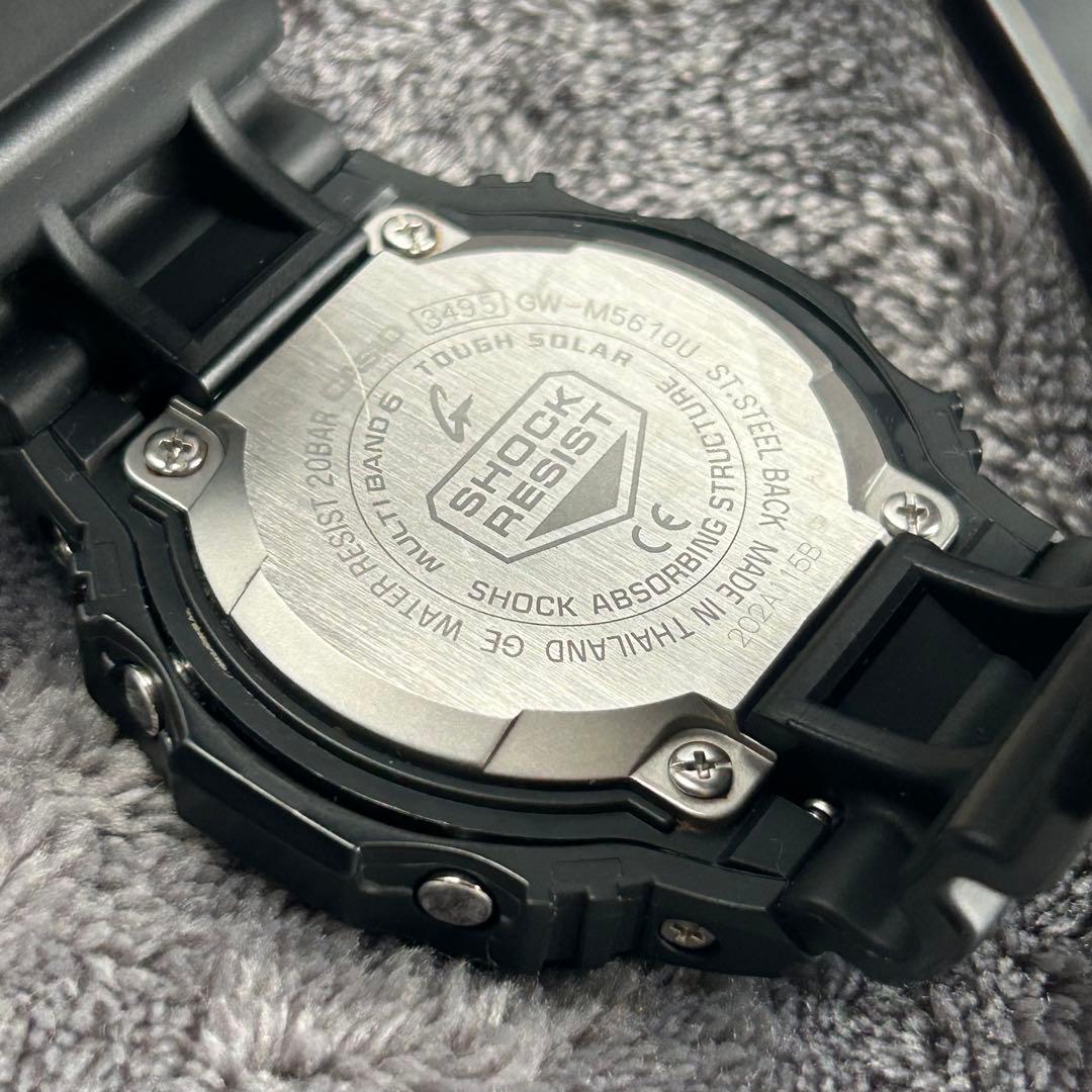 【電波ソーラー／定番スクエア】GW-M5610U G-SHOCK 良品
