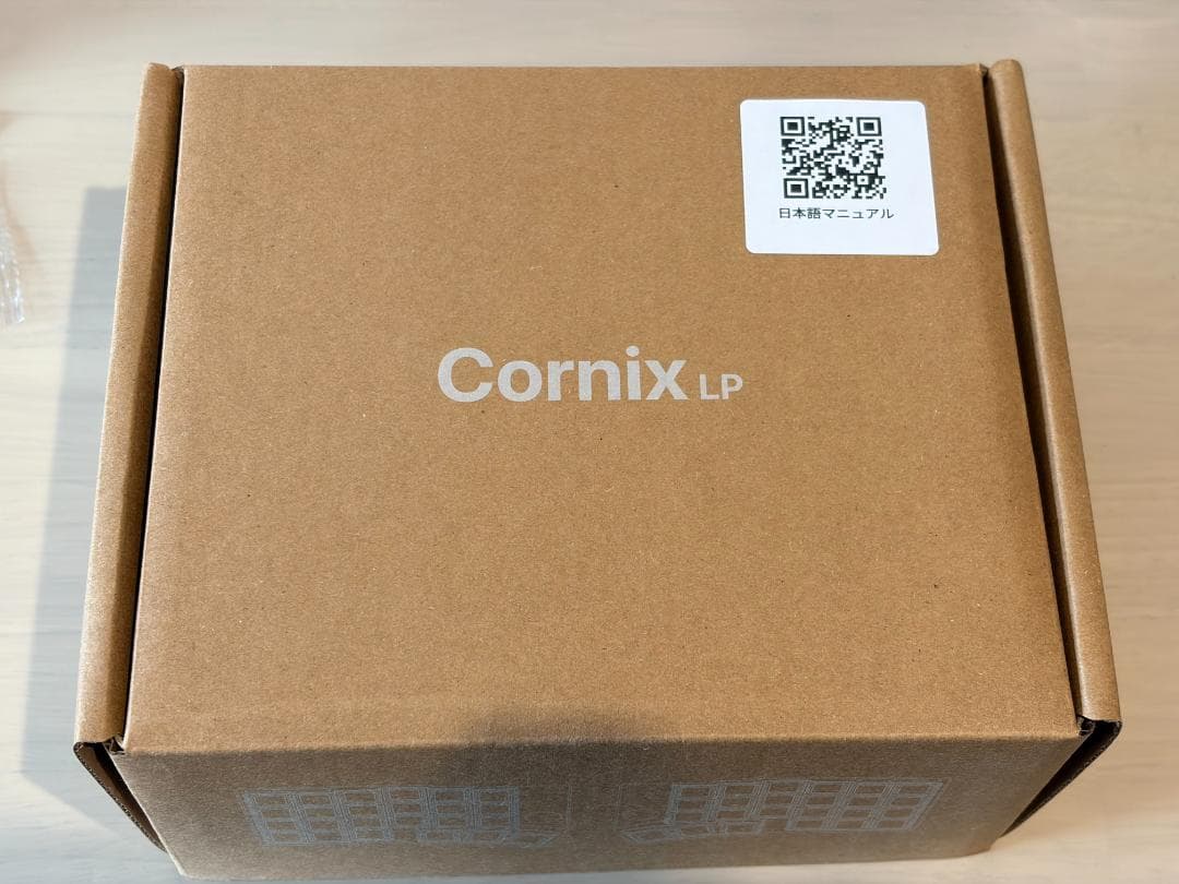 Cornix 赤 分割キーボード