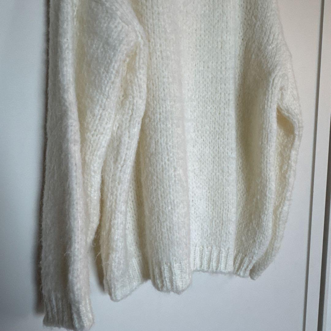 トリコットジーンマルク SLOBE別注 PO KNIT ホワイト