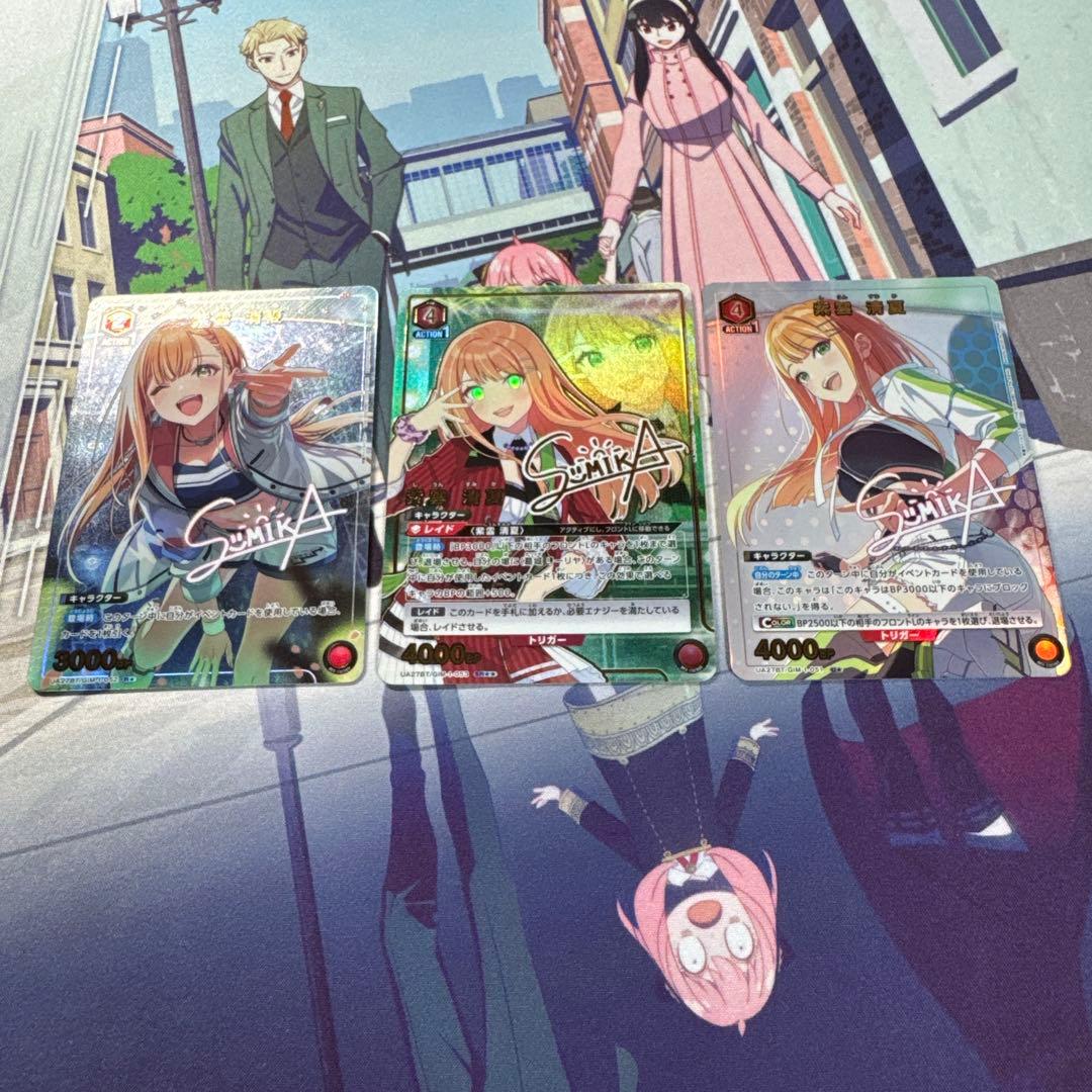 ユニオンアリーナ　紫雲清夏　パラレル　星2 SR R U 学園アイドルマスター