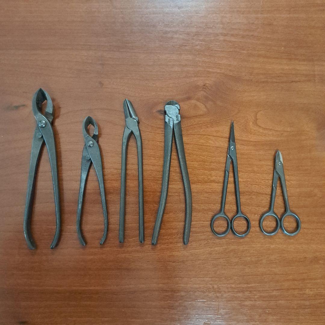 昌國　6本セット 盆栽道具