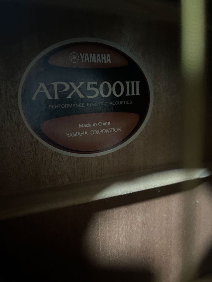 YAMAHA ヤマハ APX500Ⅲ アコースティックギター エレアコ ブラック