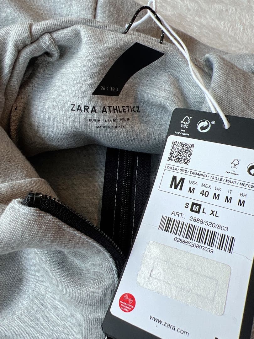 新品タグ付きZARA ATHLETICZ⭐︎スェット⭐︎パーカー&スェットパンツ