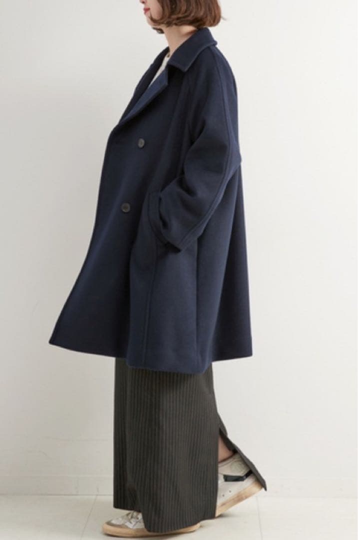 24AW B.C STOCK Wビーバーテントライントレンチコート