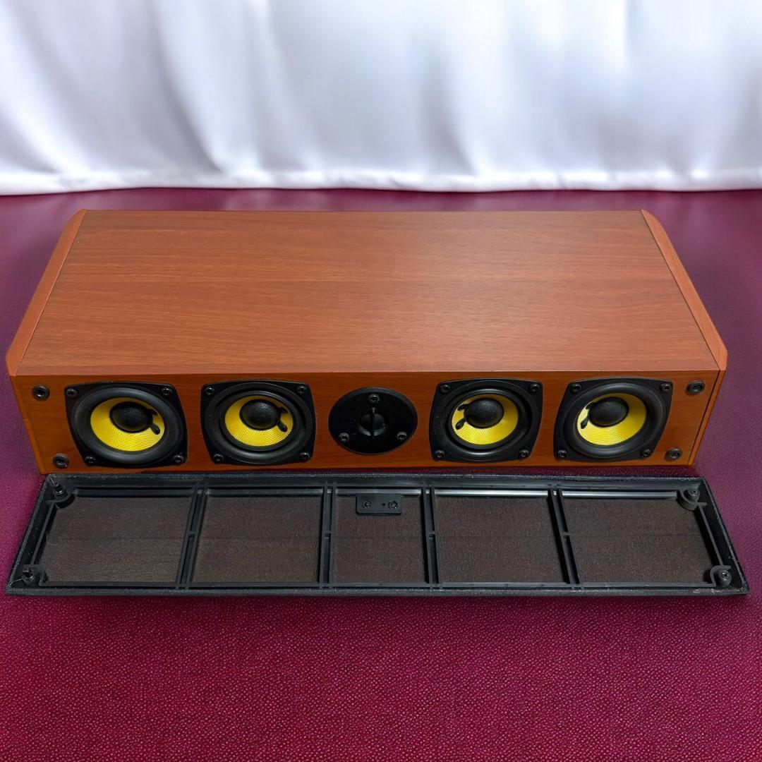 ☆良品 DENON デノン SC-C555SA センタースピーカー 木目