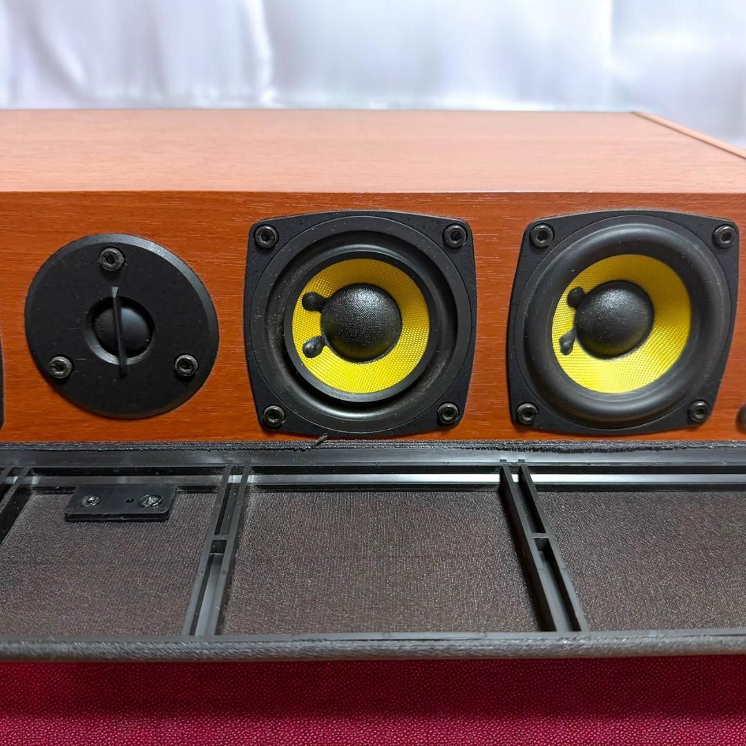 ☆良品 DENON デノン SC-C555SA センタースピーカー 木目