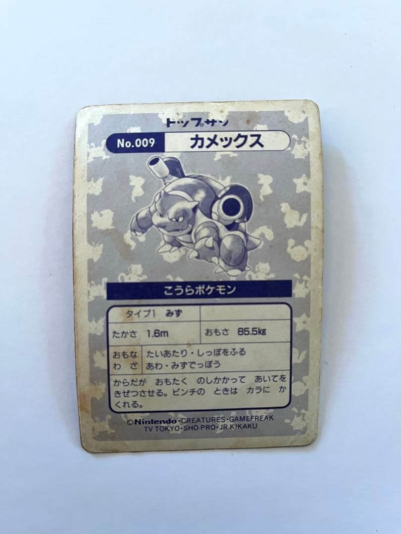 カメックス ホロカード No.009 トップサン