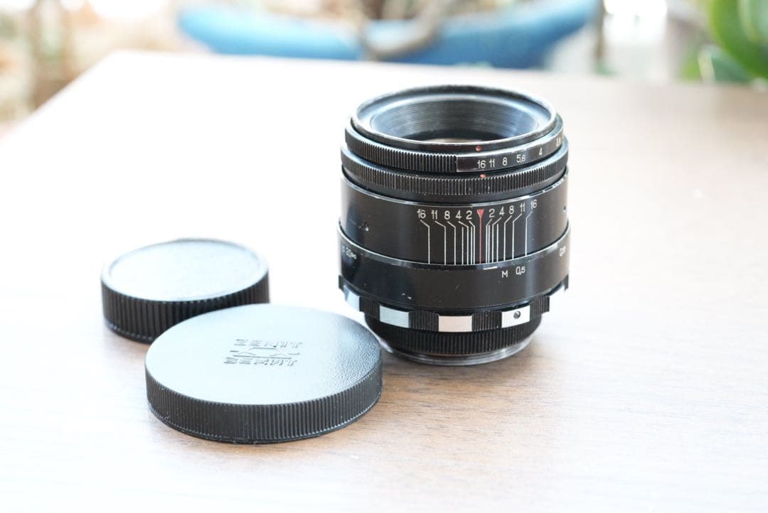 分解清掃済 ゼブラ Helios-44-2 58mm f2 ぐるぐるボケ 010