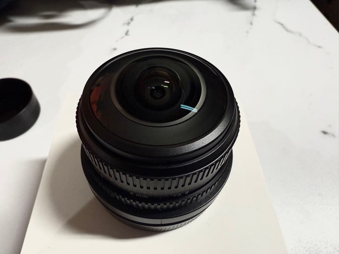 7artisans 4mm F2.8 魚眼レンズAPS-C (Eマウント)