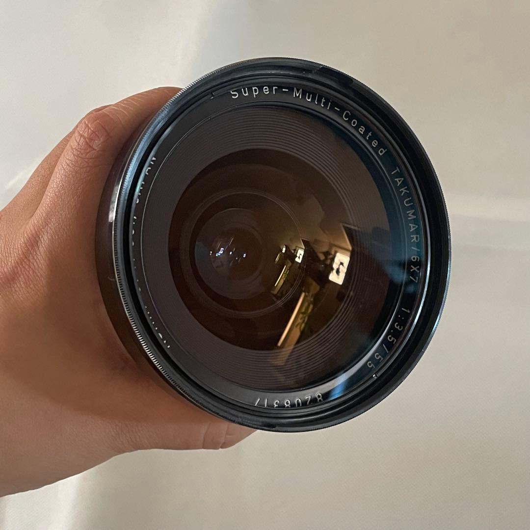 PENTAX67用 SMC TAKUMAR 55mm F3.5 美品
