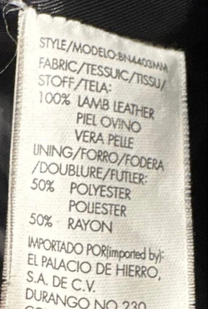 ジャケット・アウター 90s   short leather bomber jk