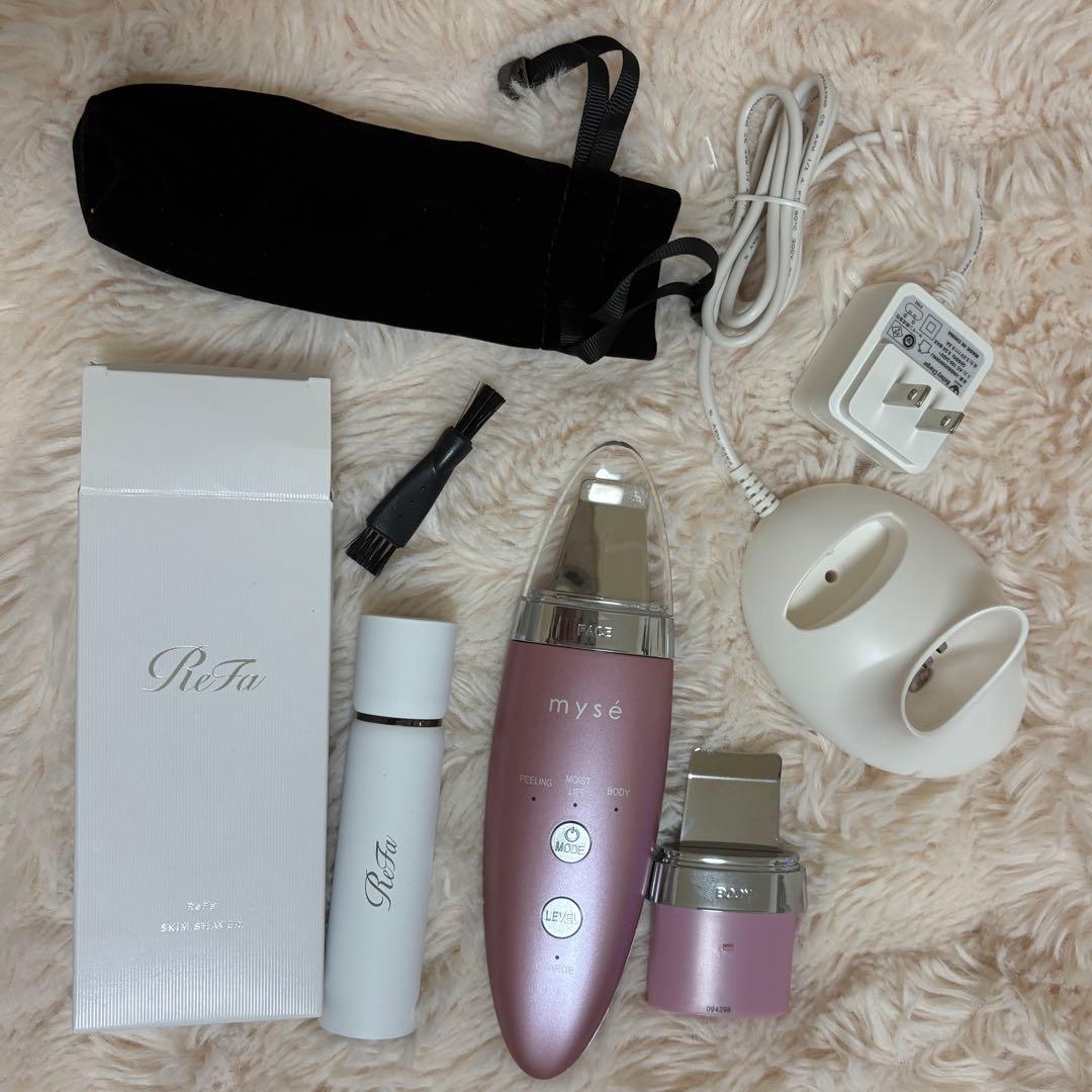 ReFa リファスキムシェーバー / mysé ミーゼダブルピーリングプレミアム