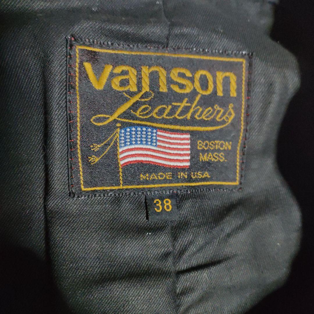 VANSON孤高の一着　ワンスター　TALONヴィンテージ　38 フルデコ