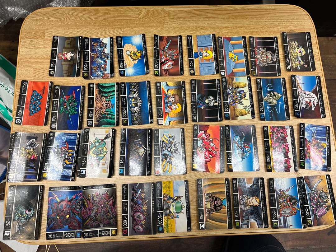 SDガンダム外伝　カードダス　当時品　合計約199枚　被り含んでの枚数