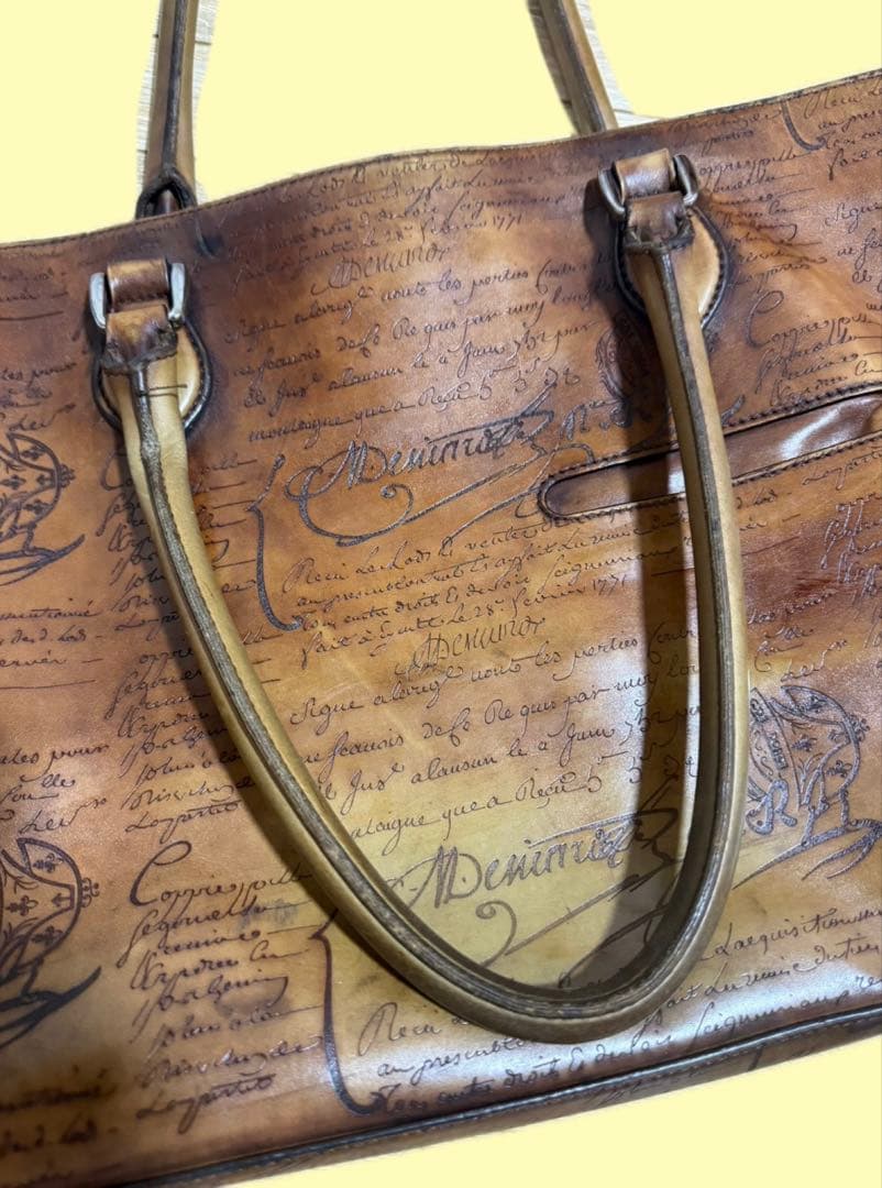 ベルルッティBerluti 　鞄・ネクタイ・おまけの財布3点セット