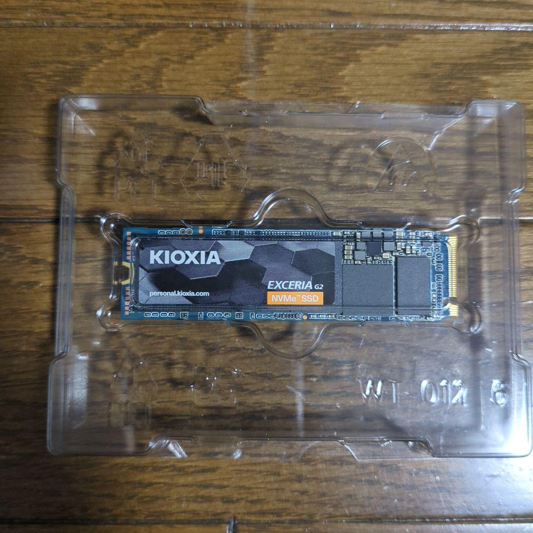 【開封済ほぼ未使用】KIOXIA EXCERIA G2 1TB NVMe SSD
