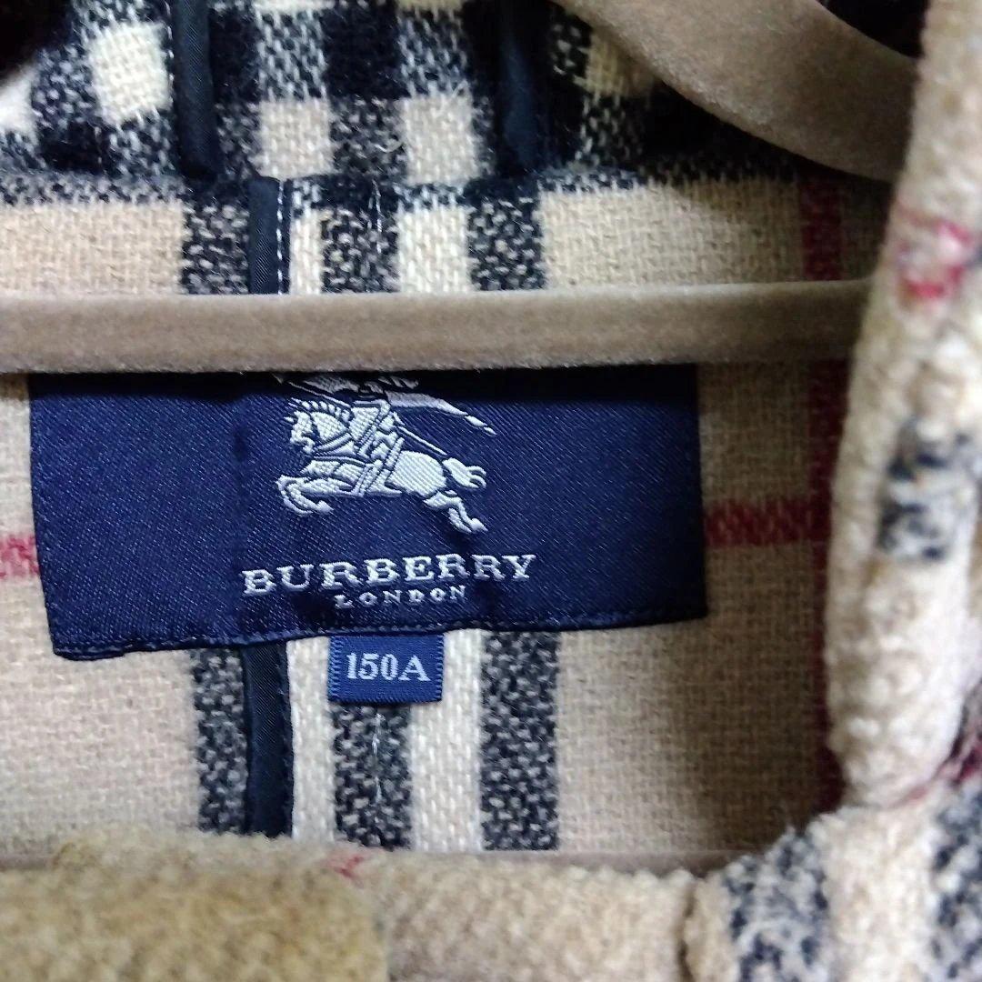 ダッフルコート ノバチェック バーバリーロンドン 150A