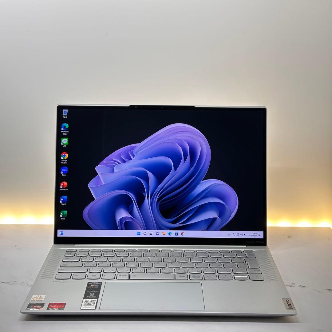 Windowsノート本体 LENOVO YOGA Slim 7 Carbon Ryzen5/8/512