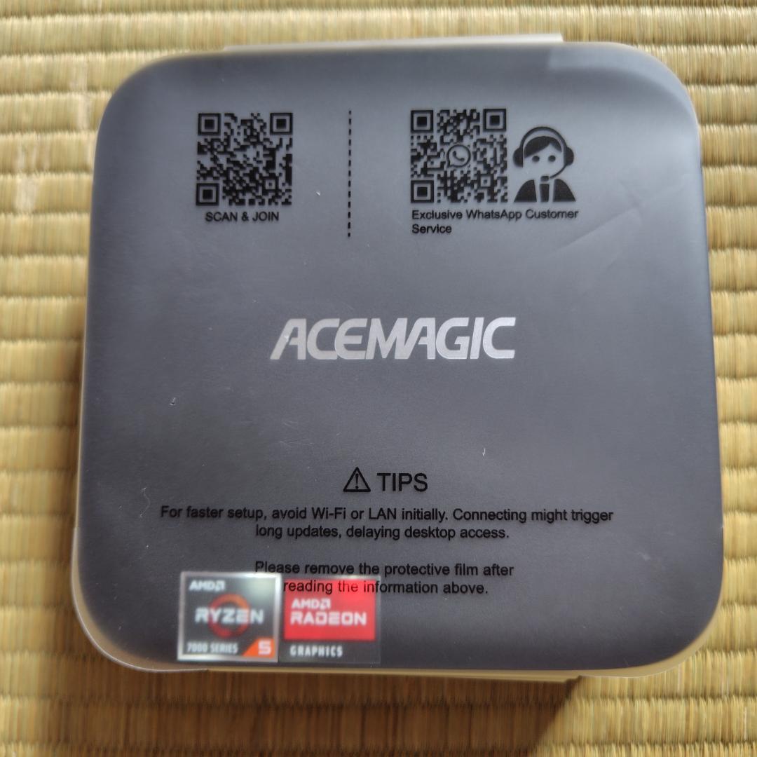 ACEMAGIC Kron Mini K1 ミニPC SSD1TB(増設済)