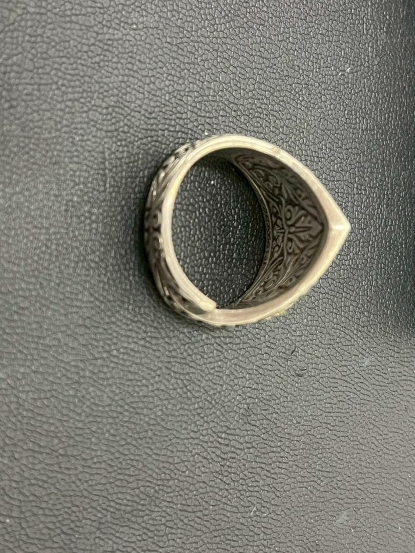 ZOCALO 三角形の目のシルバーリング